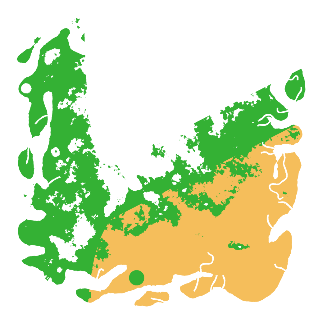 Biome Rust Map: Procedural Map, Size: 5500, Seed: 1846095