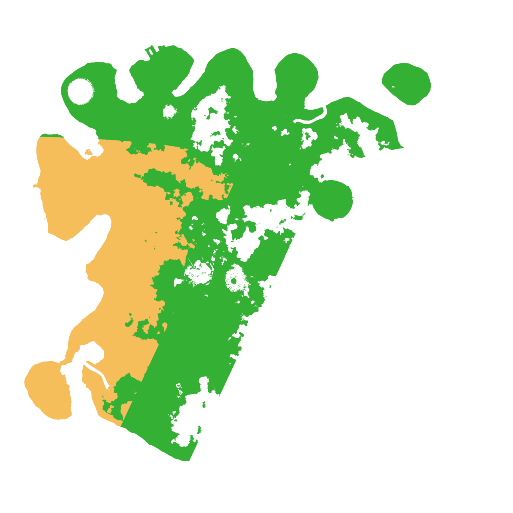 Biome Rust Map: Procedural Map, Size: 3500, Seed: 183579995