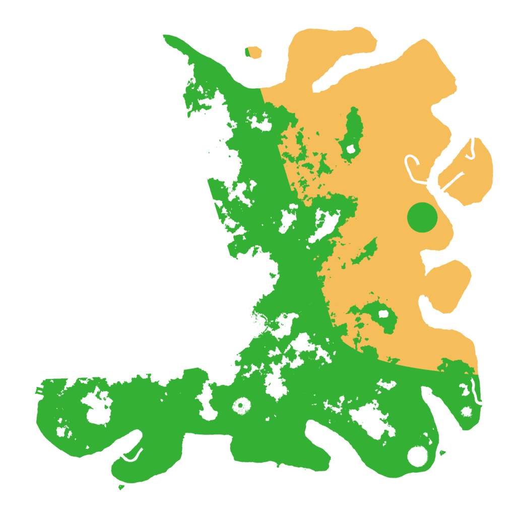 Biome Rust Map: Procedural Map, Size: 4500, Seed: 1590707575