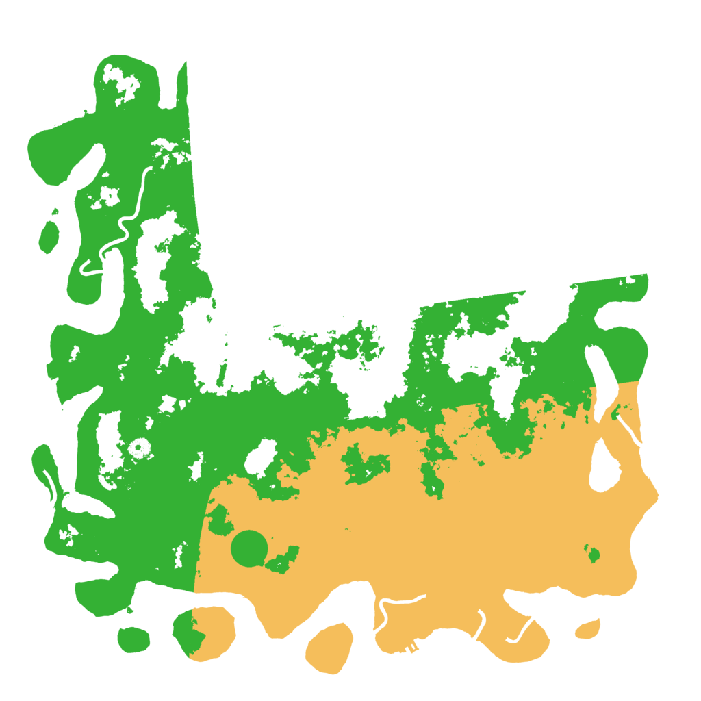Biome Rust Map: Procedural Map, Size: 5000, Seed: 6363928
