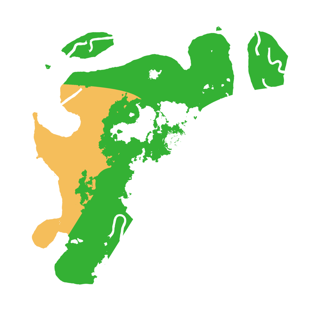 Biome Rust Map: Procedural Map, Size: 3000, Seed: 1433610823