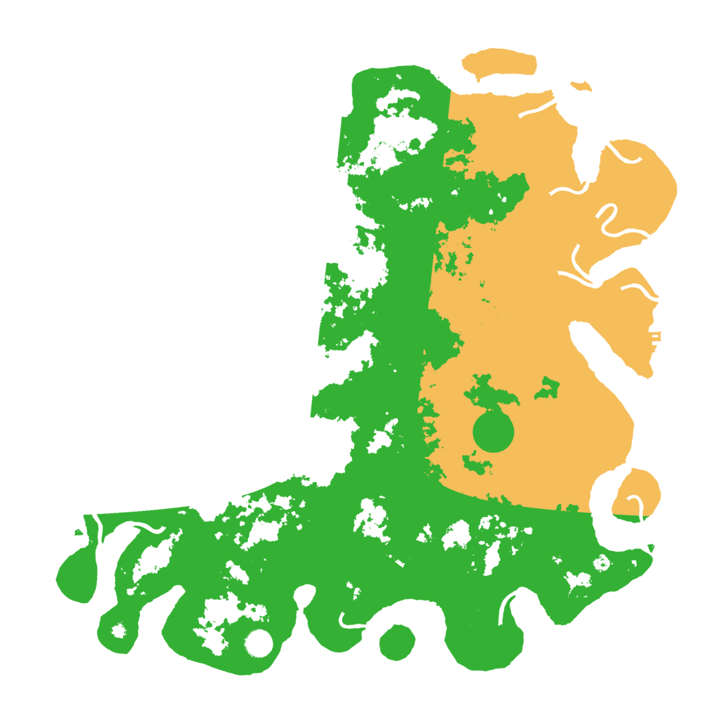 Biome Rust Map: Procedural Map, Size: 4500, Seed: 1784590302