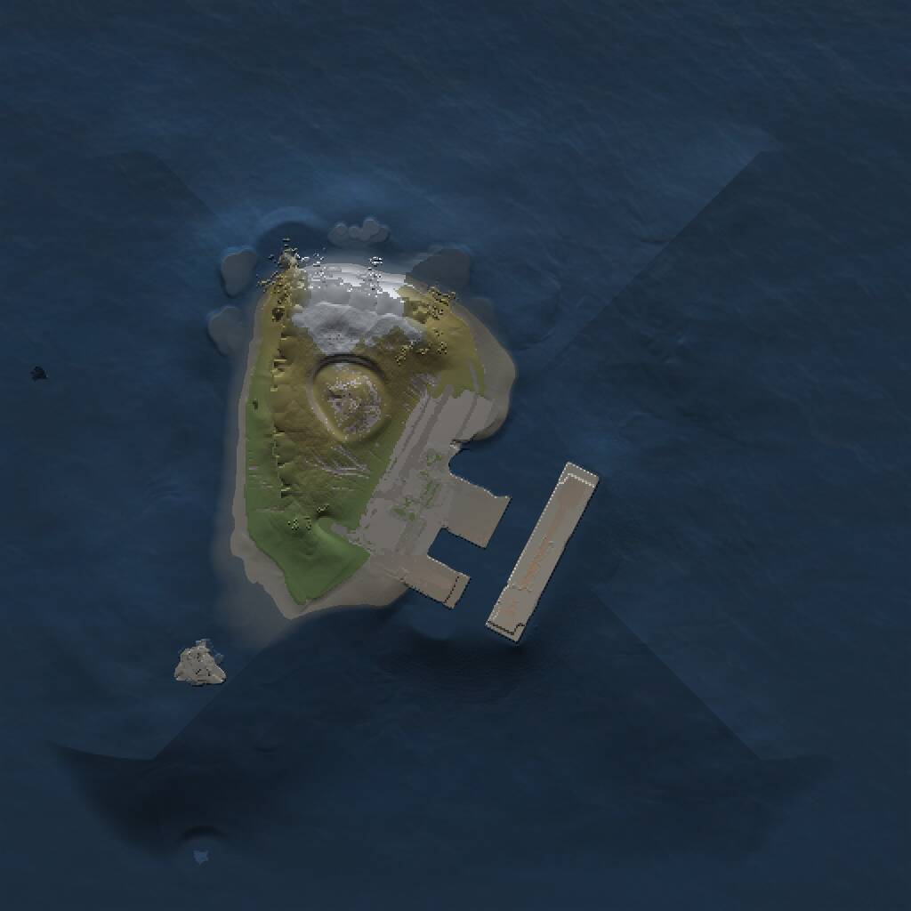 Rust Map: Procedural Map, Size: 1000, Seed: 794044826, 2 Monuments