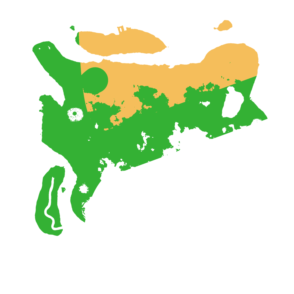 Biome Rust Map: Procedural Map, Size: 3000, Seed: 8290451