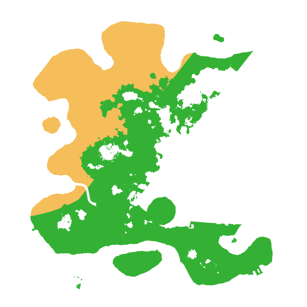 Biome Rust Map: Procedural Map, Size: 3000, Seed: 28701