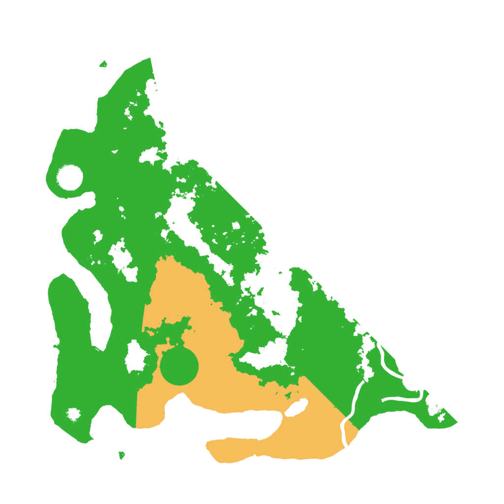 Biome Rust Map: Procedural Map, Size: 3450, Seed: 14311543