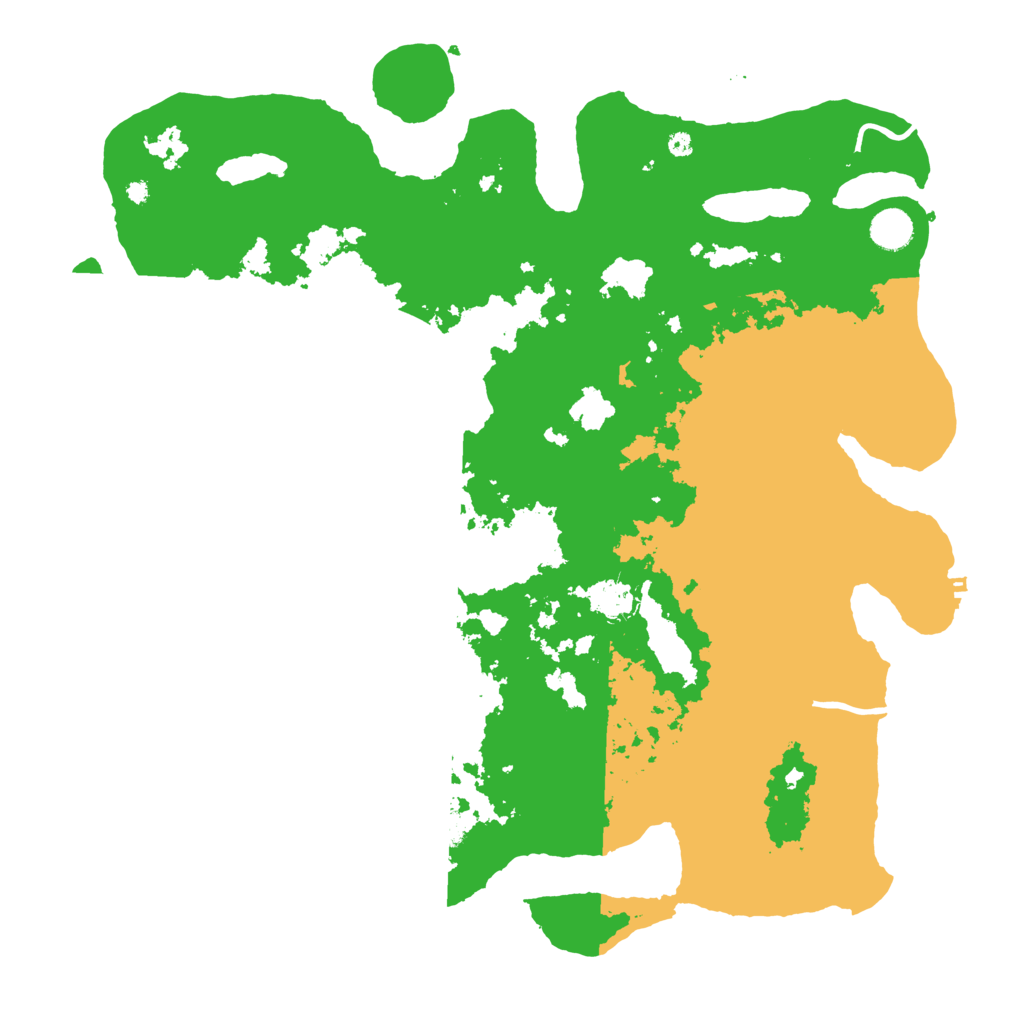 Biome Rust Map: Procedural Map, Size: 4300, Seed: 1322521