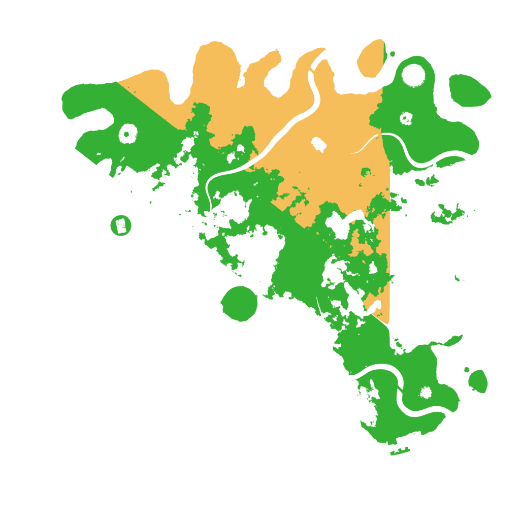 Biome Rust Map: Procedural Map, Size: 4000, Seed: 64380322