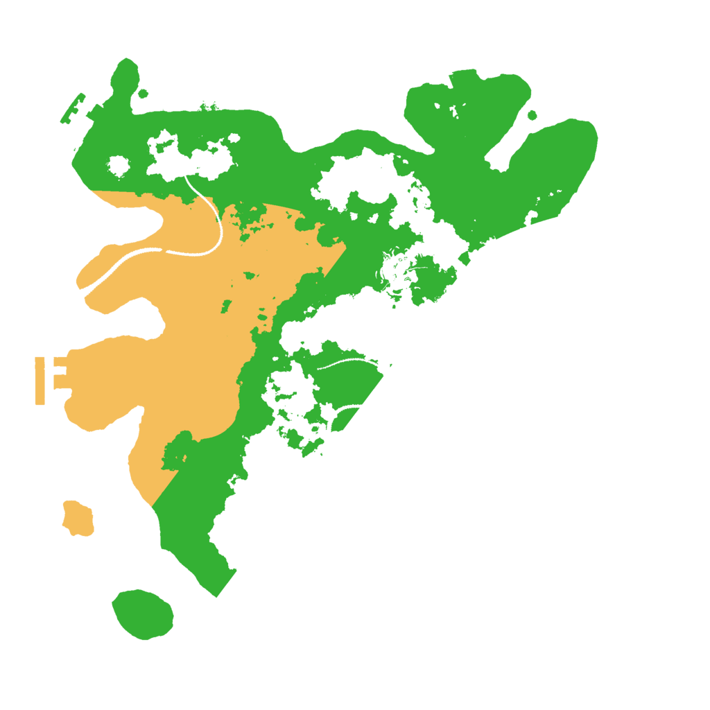 Biome Rust Map: Procedural Map, Size: 3000, Seed: 1794