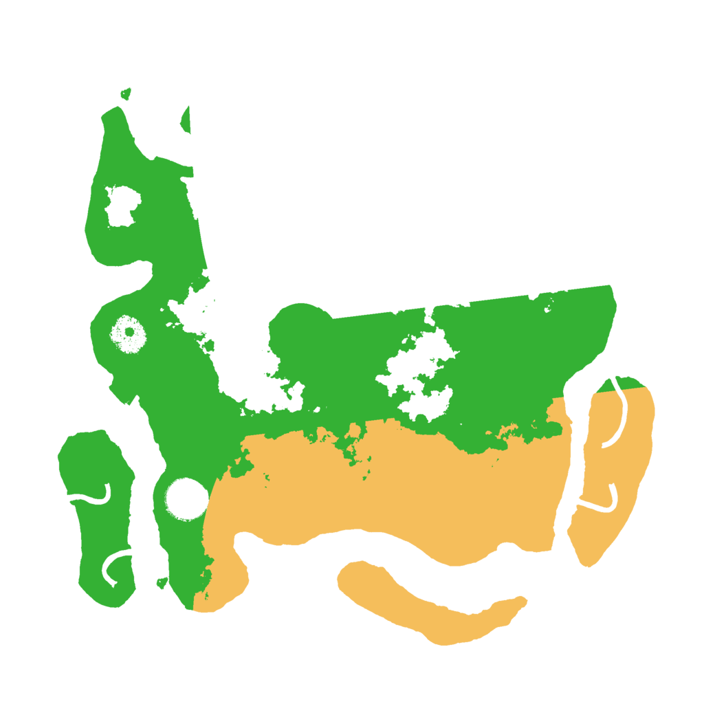 Biome Rust Map: Procedural Map, Size: 3000, Seed: 26915