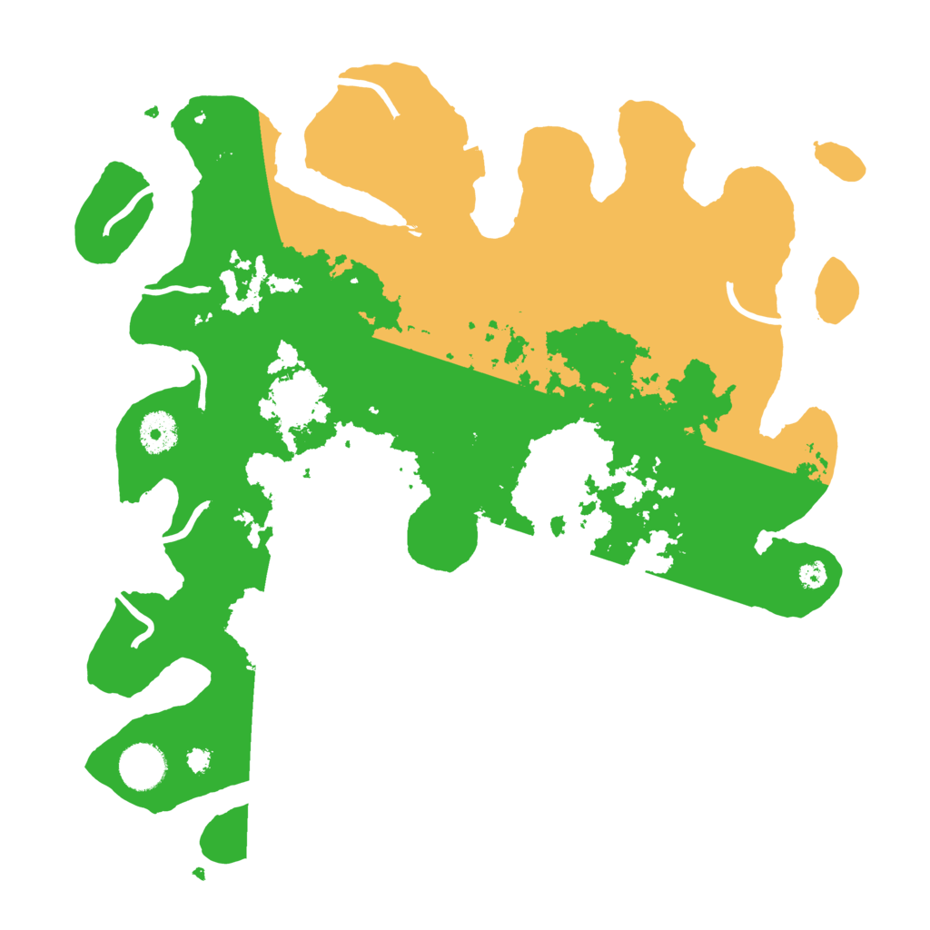 Biome Rust Map: Procedural Map, Size: 3500, Seed: 366587137