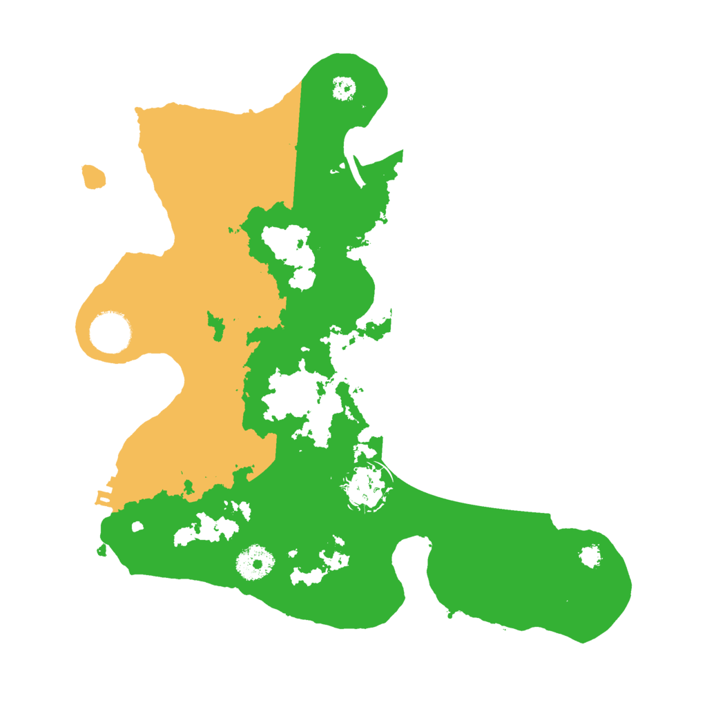 Biome Rust Map: Procedural Map, Size: 3000, Seed: 27882