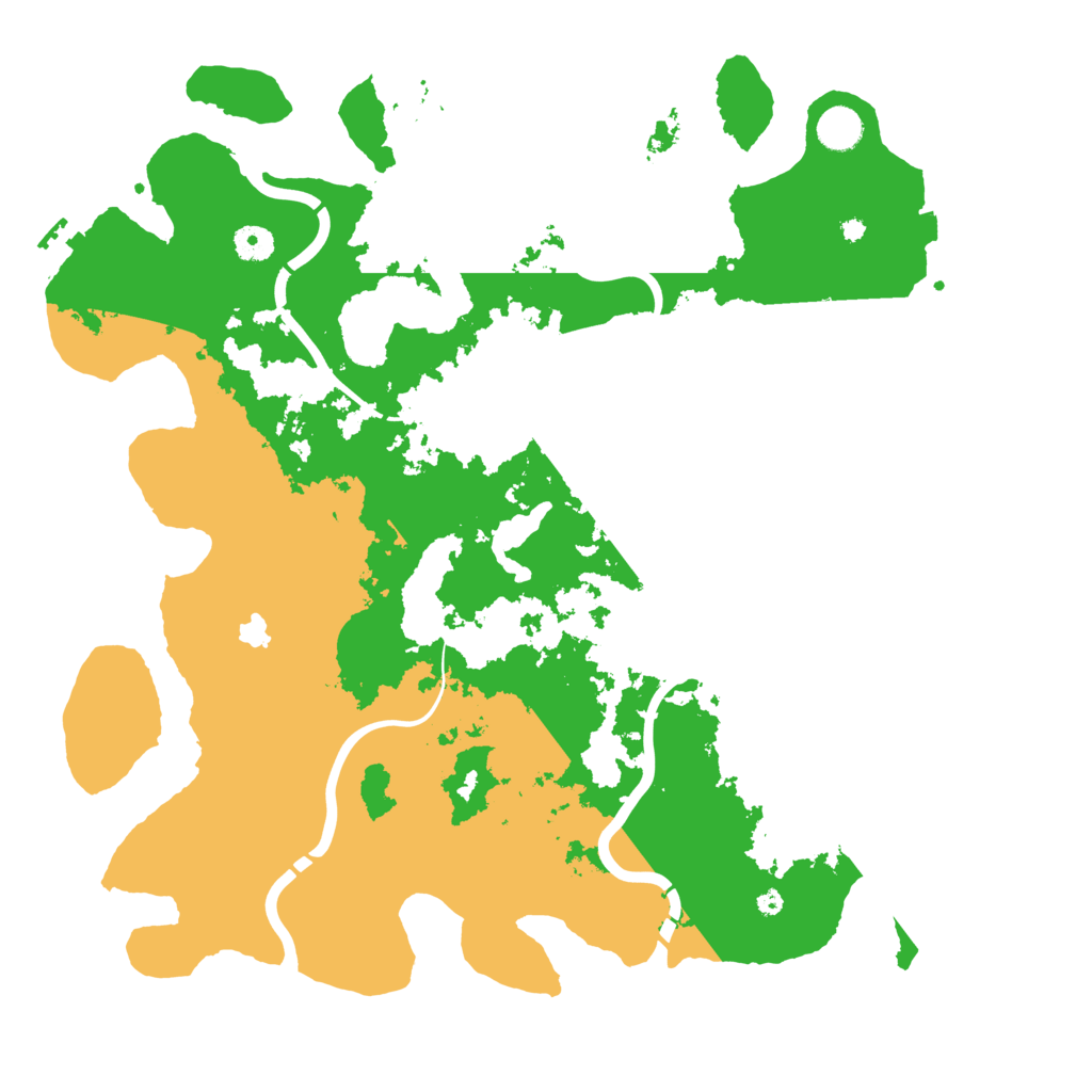 Biome Rust Map: Procedural Map, Size: 4300, Seed: 44990480