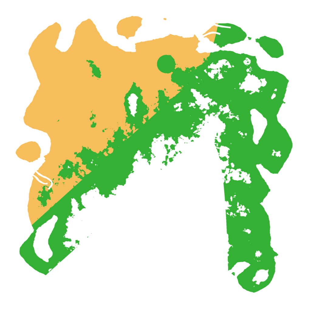 Biome Rust Map: Procedural Map, Size: 4500, Seed: 526166703