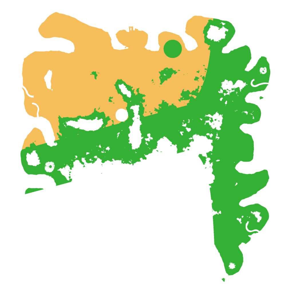 Biome Rust Map: Procedural Map, Size: 4250, Seed: 90775751