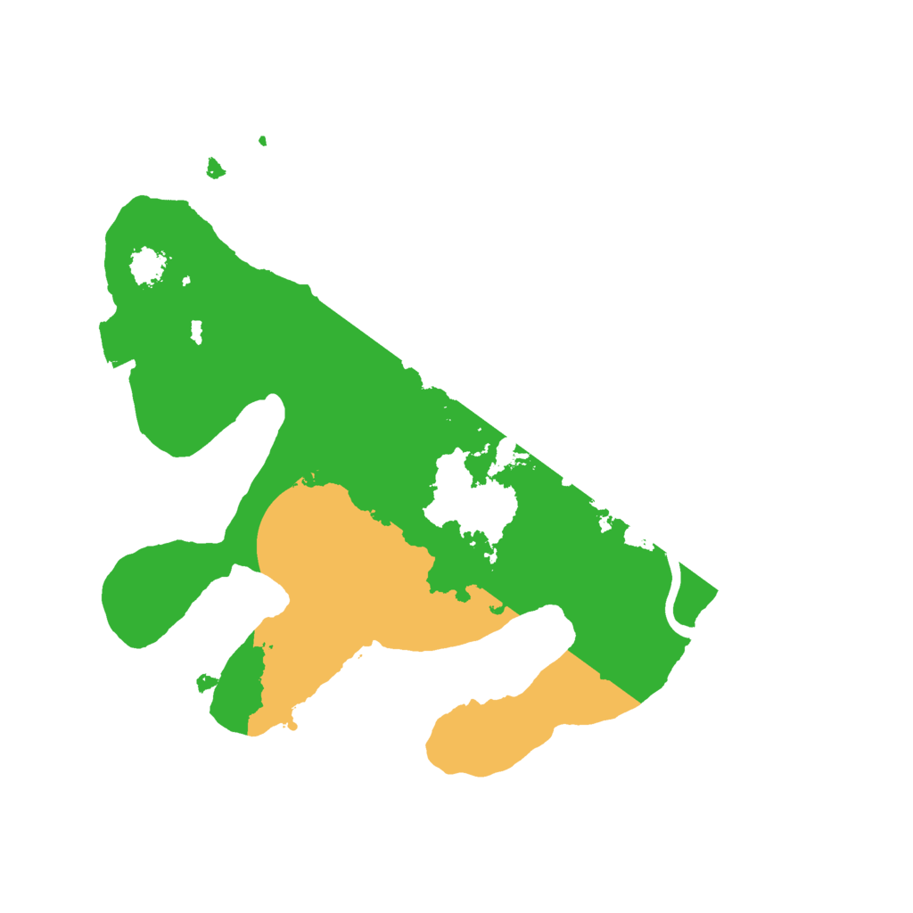 Biome Rust Map: Procedural Map, Size: 2250, Seed: 129