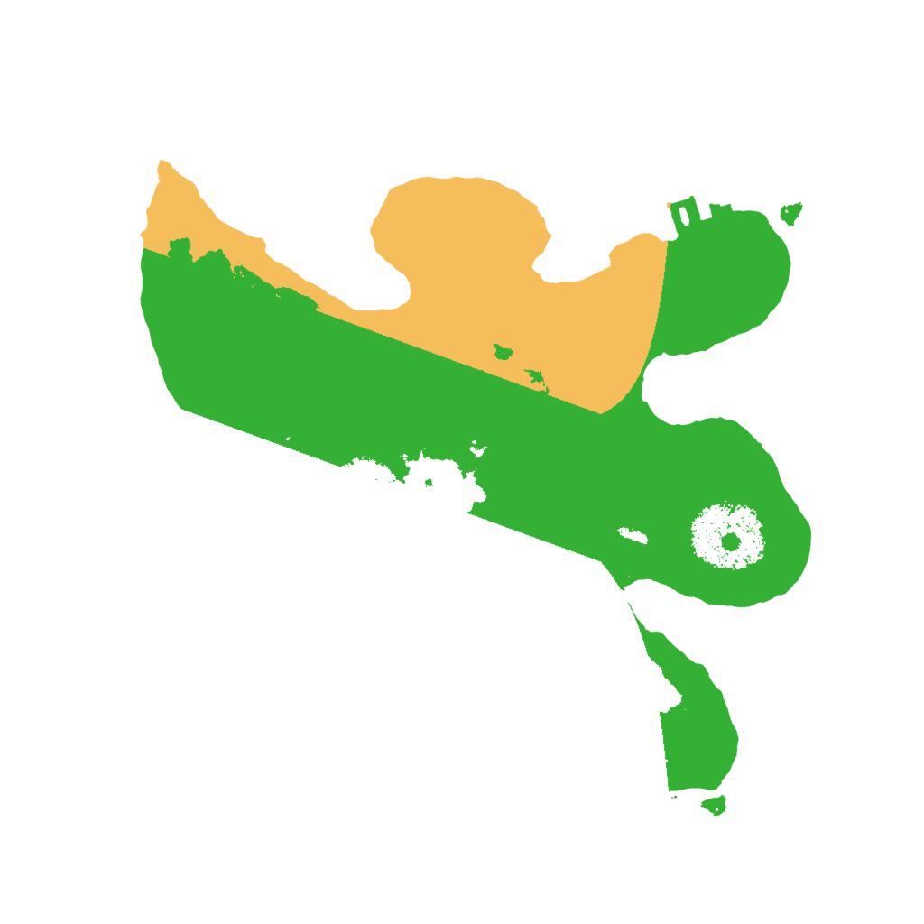 Biome Rust Map: Procedural Map, Size: 2005, Seed: 109712155