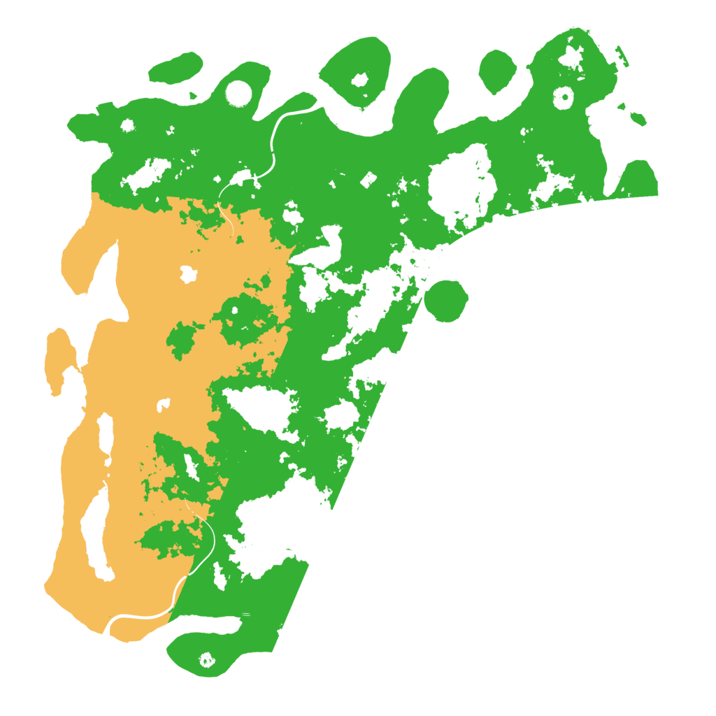 Biome Rust Map: Procedural Map, Size: 4800, Seed: 764468622