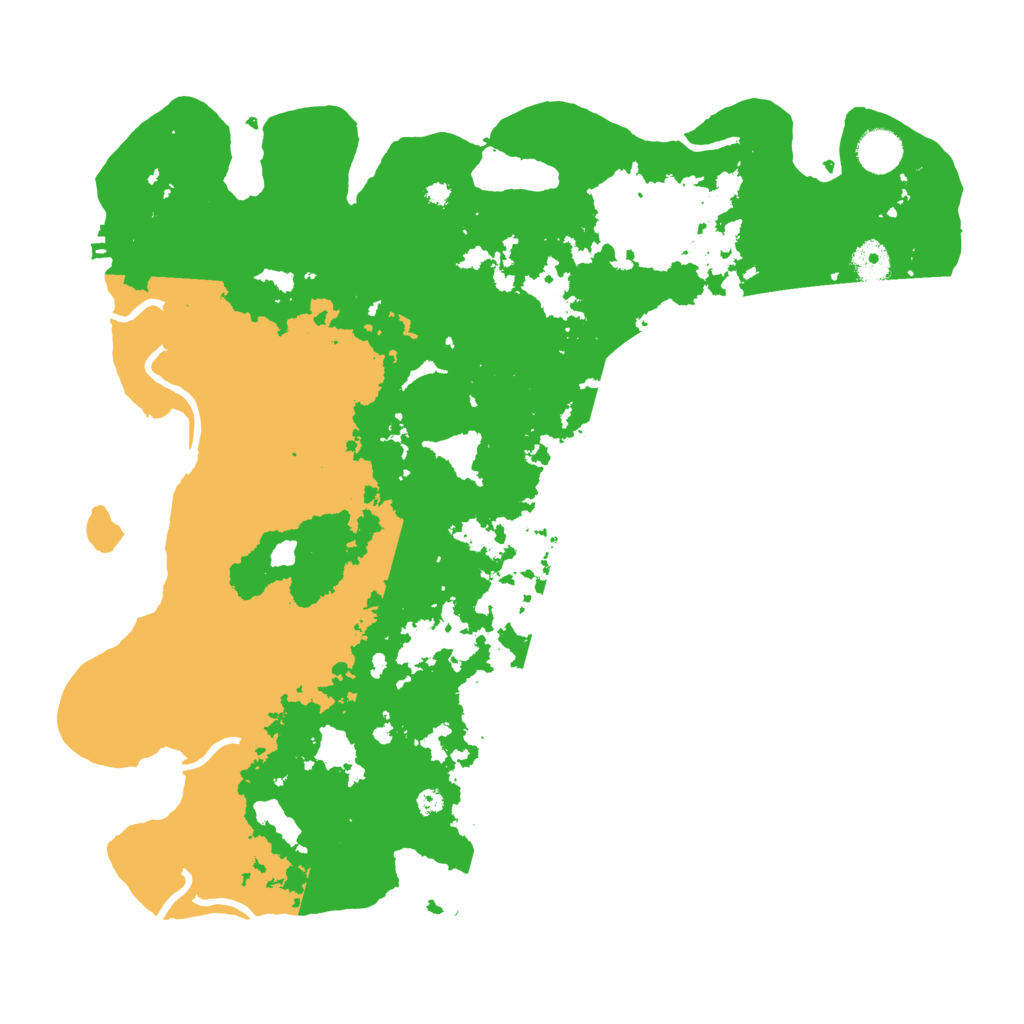 Biome Rust Map: Procedural Map, Size: 4000, Seed: 59185