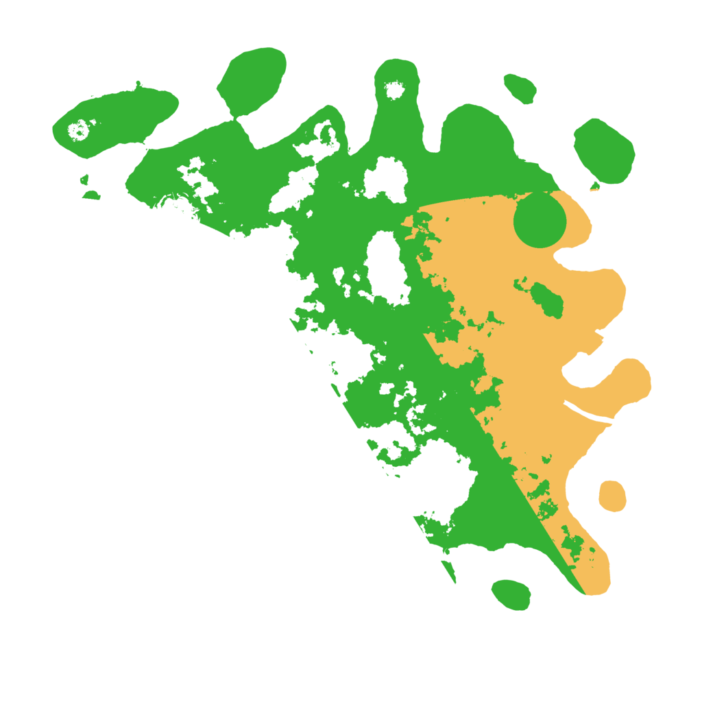 Biome Rust Map: Procedural Map, Size: 3500, Seed: 1102337476