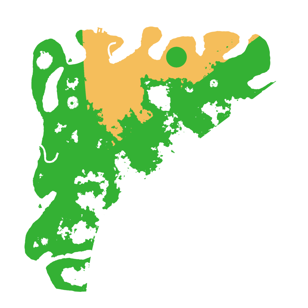 Biome Rust Map: Procedural Map, Size: 3950, Seed: 17980650