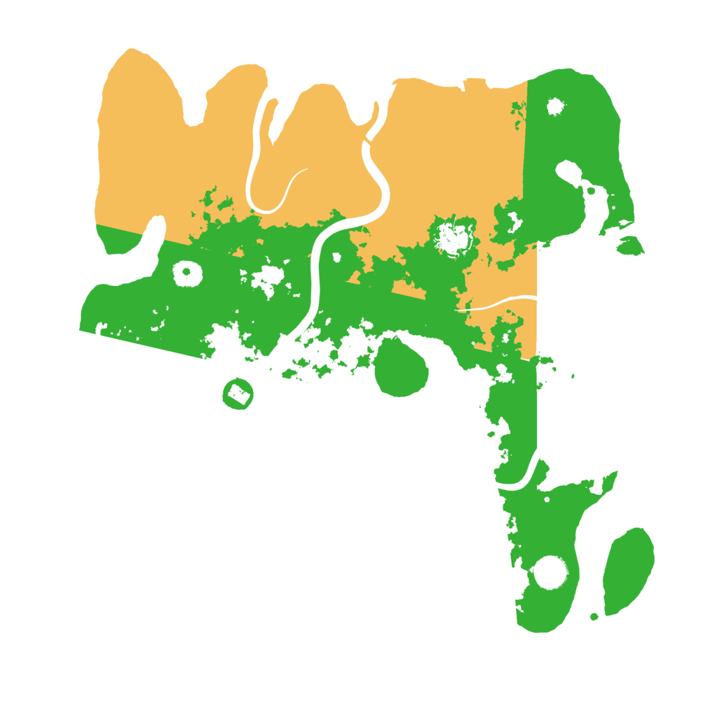 Biome Rust Map: Procedural Map, Size: 3750, Seed: 9846468