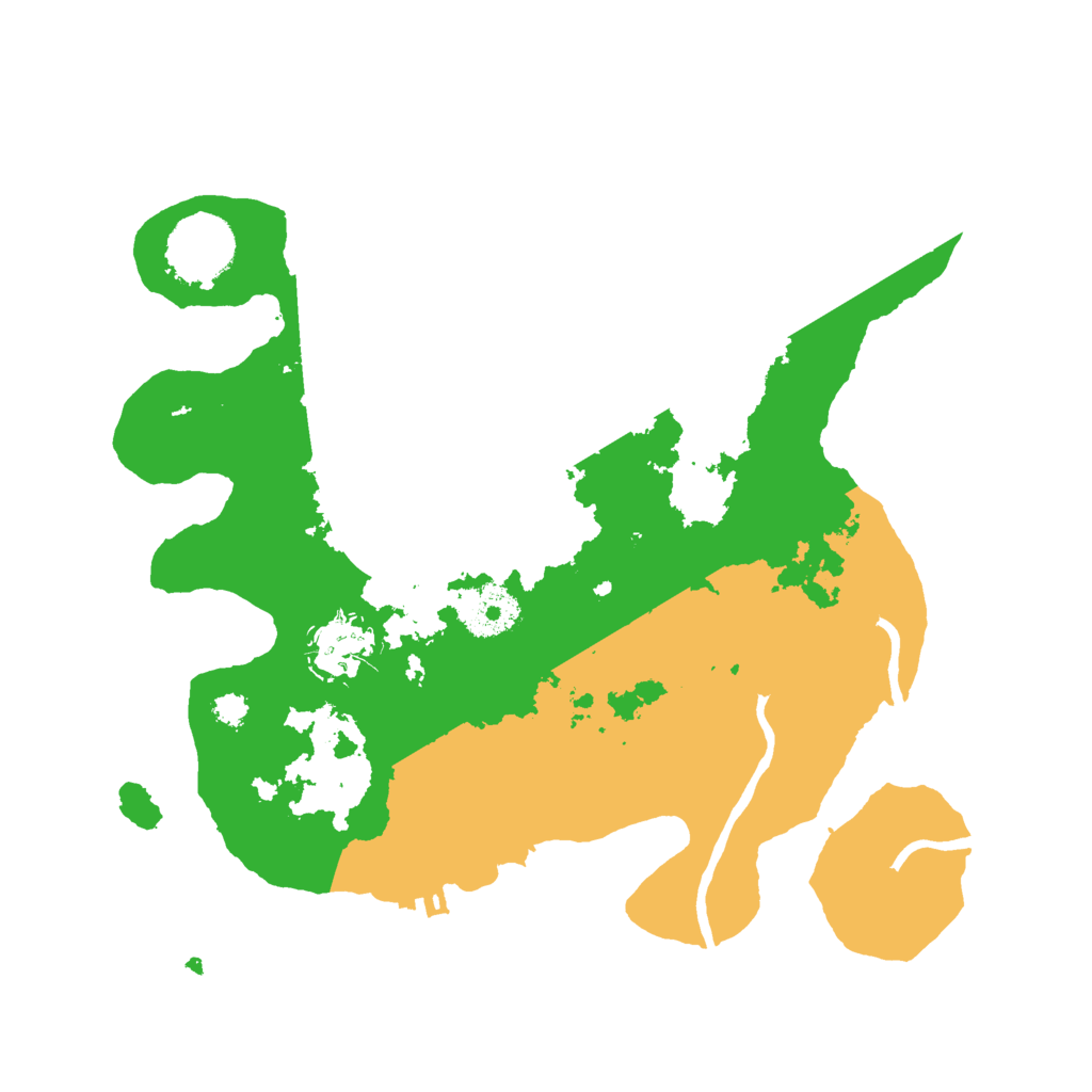 Biome Rust Map: Procedural Map, Size: 3000, Seed: 1739215355