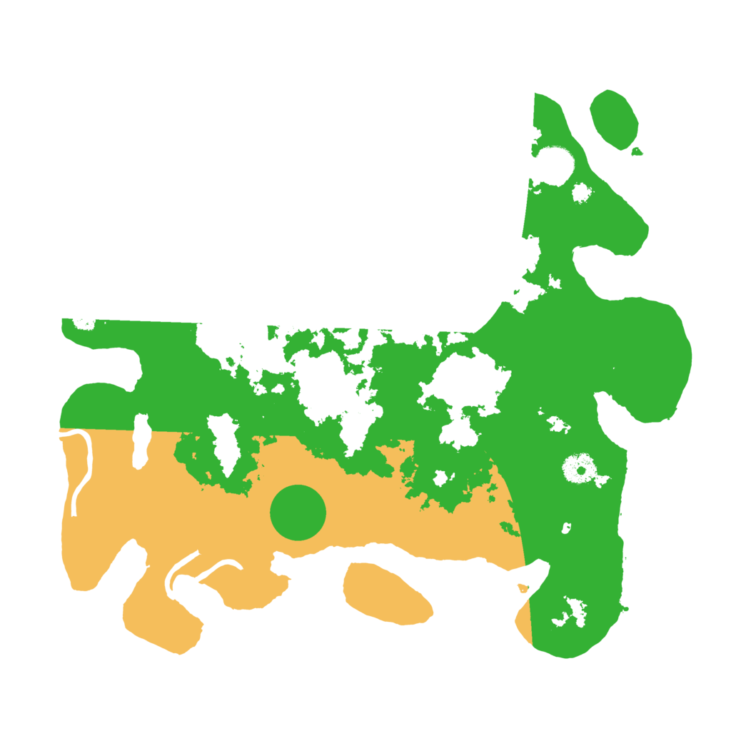 Biome Rust Map: Procedural Map, Size: 3450, Seed: 68999979