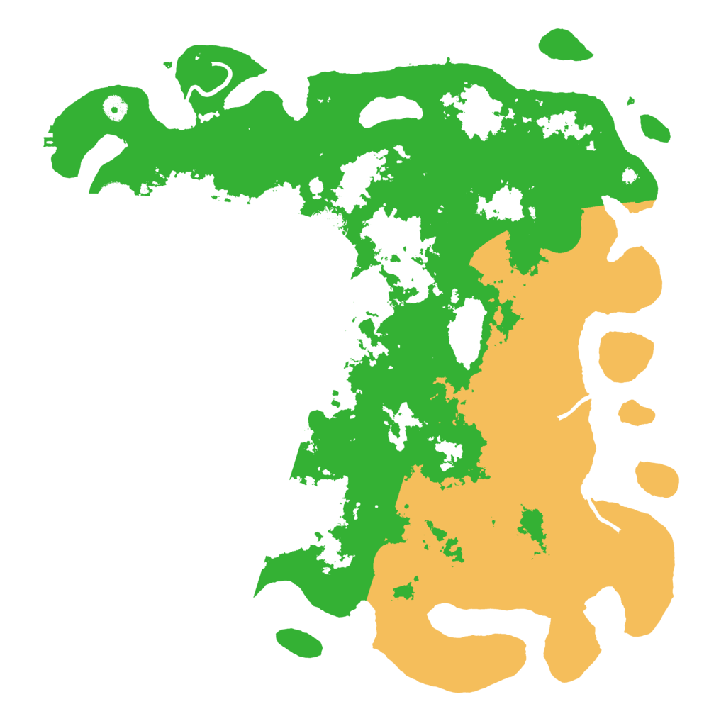 Biome Rust Map: Procedural Map, Size: 4500, Seed: 934543130
