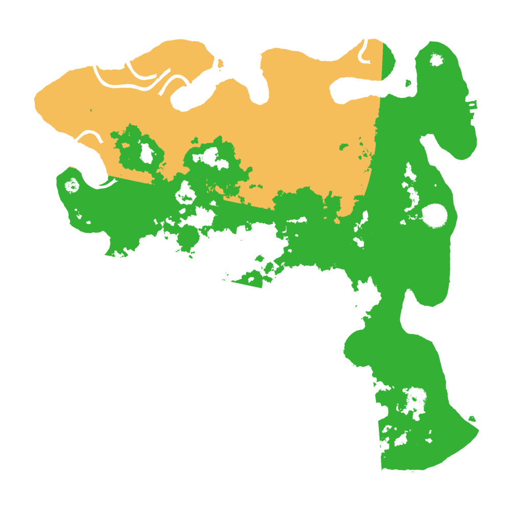 Biome Rust Map: Procedural Map, Size: 3800, Seed: 10004694