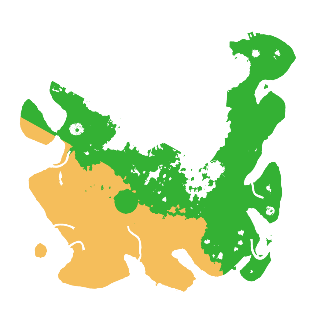 Biome Rust Map: Procedural Map, Size: 3550, Seed: 14279111