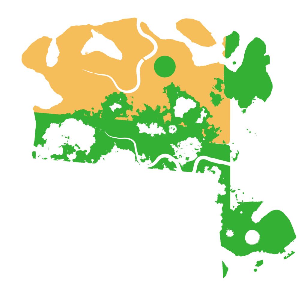 Biome Rust Map: Procedural Map, Size: 3750, Seed: 68716397