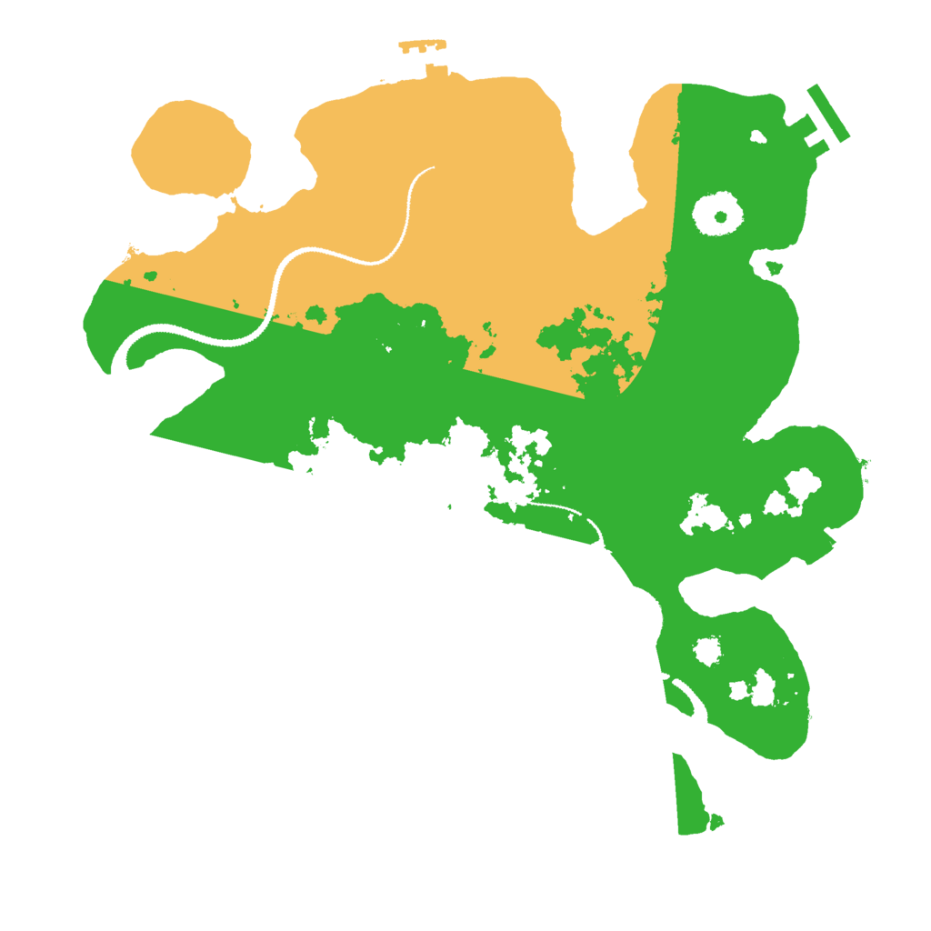 Biome Rust Map: Procedural Map, Size: 3000, Seed: 732293479