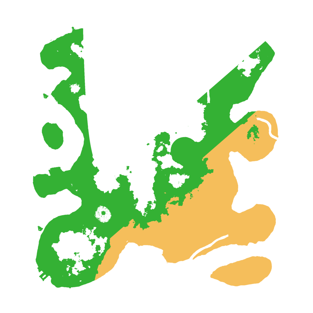 Biome Rust Map: Procedural Map, Size: 3000, Seed: 1421