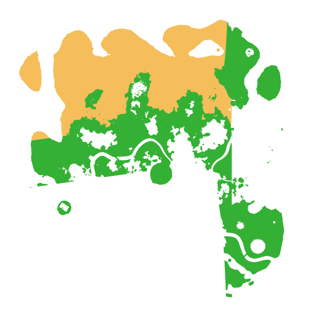 Biome Rust Map: Procedural Map, Size: 3750, Seed: 49118808