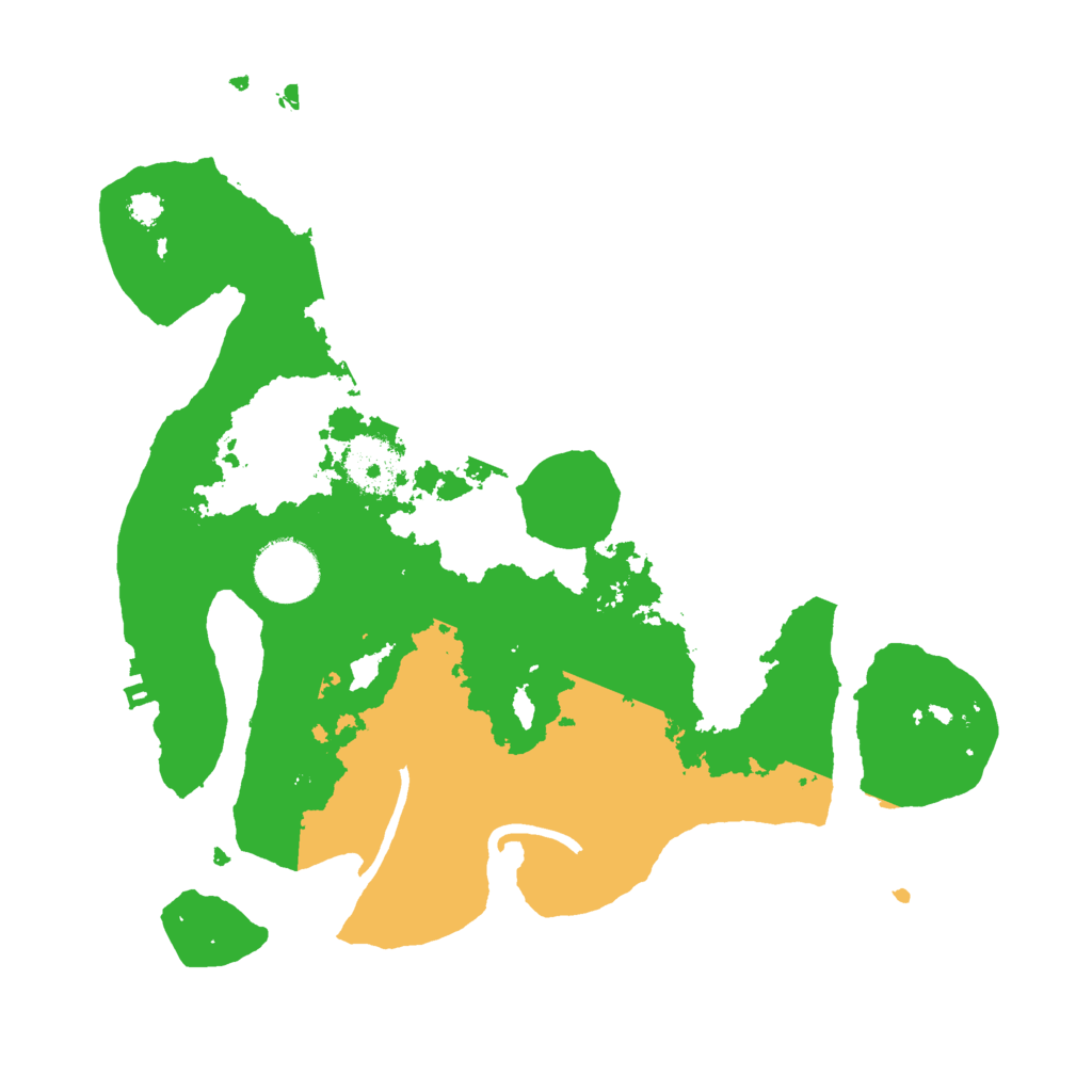 Biome Rust Map: Procedural Map, Size: 3000, Seed: 4015397