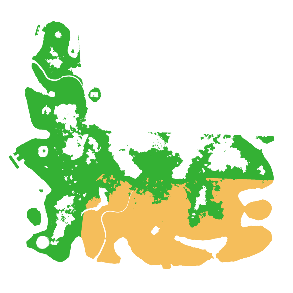 Biome Rust Map: Procedural Map, Size: 4000, Seed: 1398780823