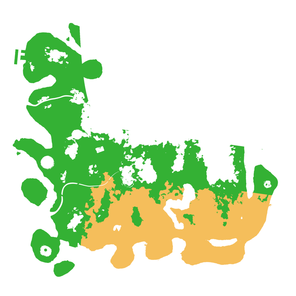Biome Rust Map: Procedural Map, Size: 4000, Seed: 20762921