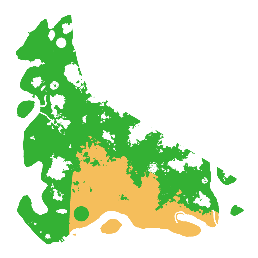 Biome Rust Map: Procedural Map, Size: 4500, Seed: 177620234