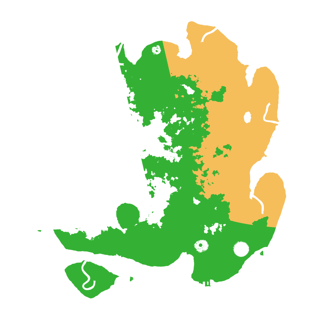 Biome Rust Map: Procedural Map, Size: 3650, Seed: 37302417