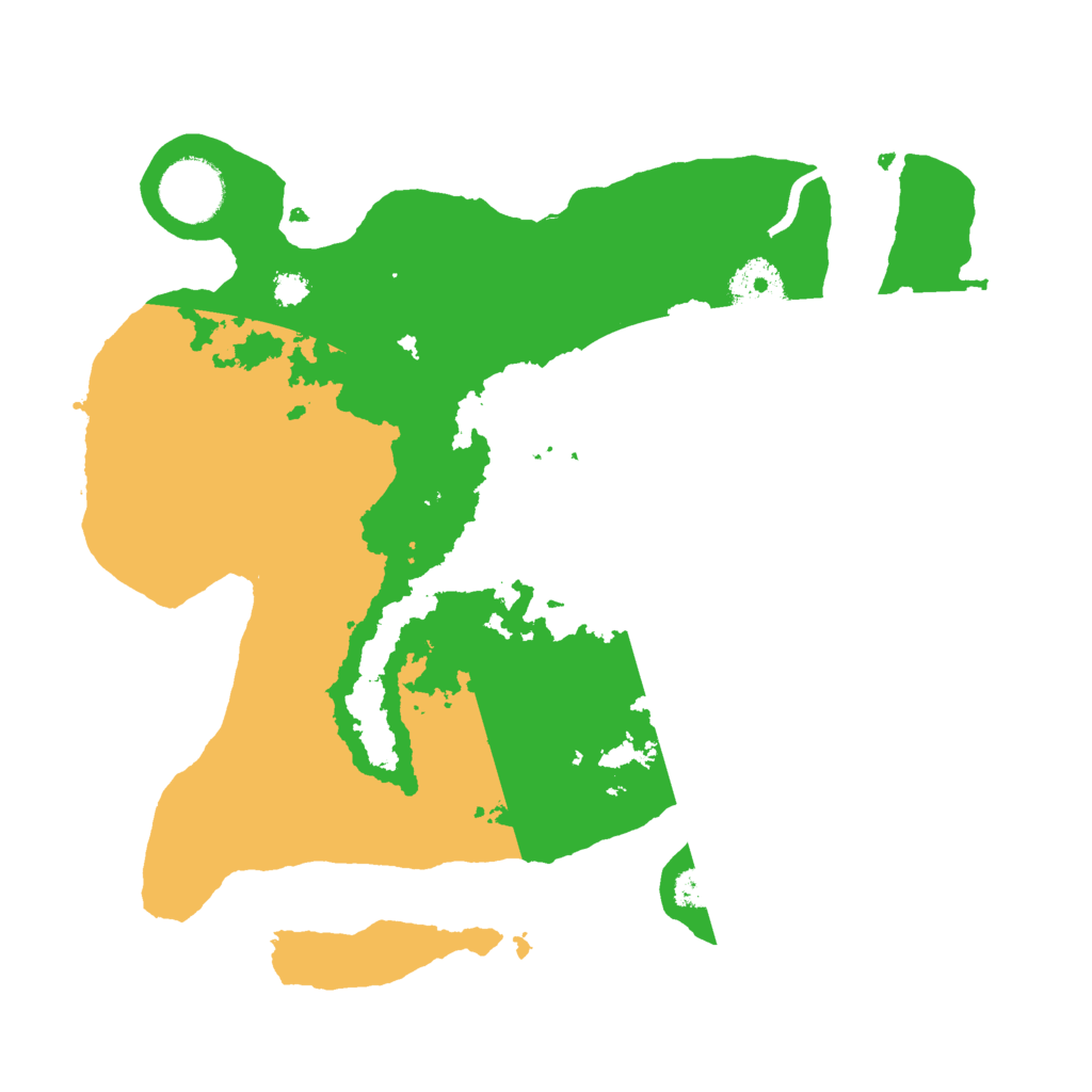 Biome Rust Map: Procedural Map, Size: 3000, Seed: 30585