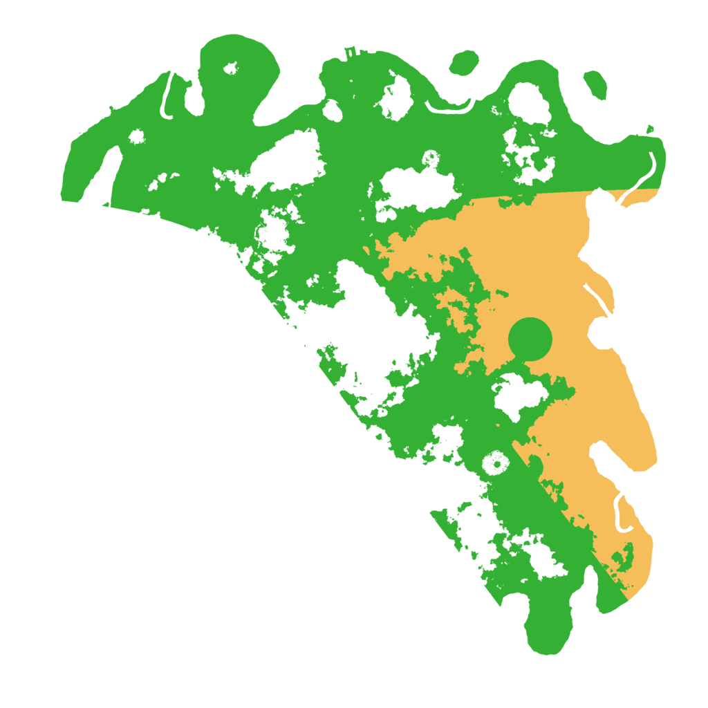 Biome Rust Map: Procedural Map, Size: 4250, Seed: 83673343