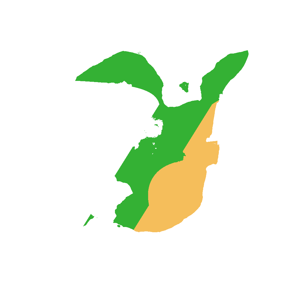 Biome Rust Map: Procedural Map, Size: 1500, Seed: 25090