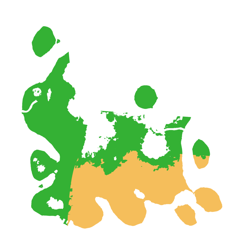 Biome Rust Map: Procedural Map, Size: 3000, Seed: 5076