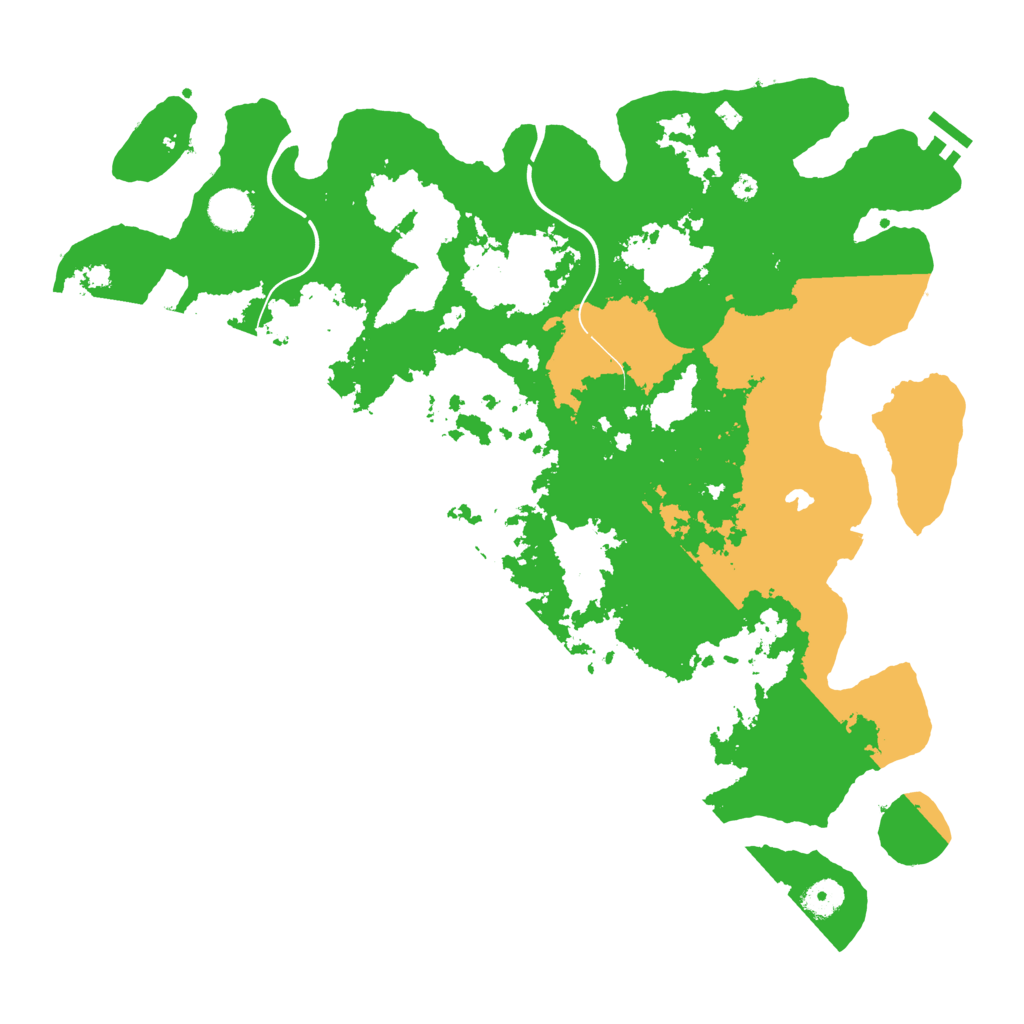 Biome Rust Map: Procedural Map, Size: 4200, Seed: 6846816