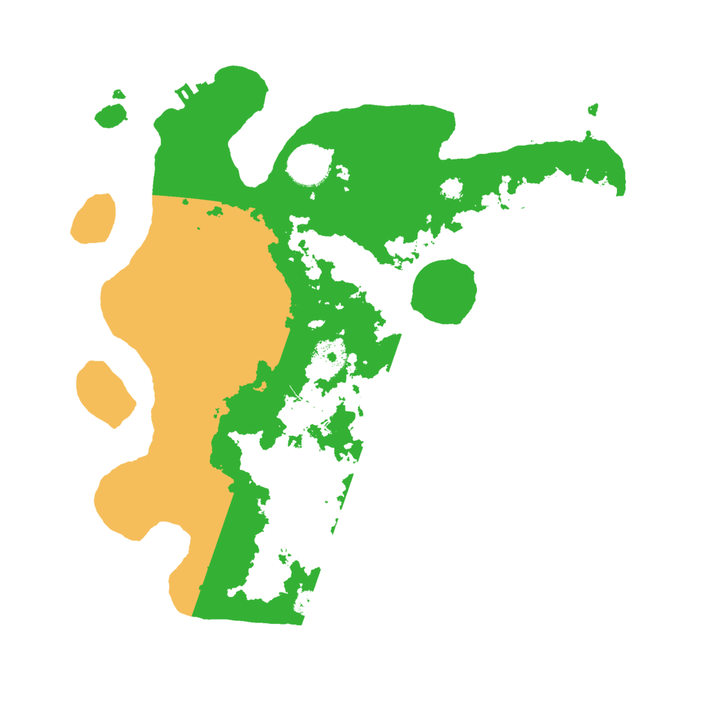 Biome Rust Map: Procedural Map, Size: 3000, Seed: 326195487