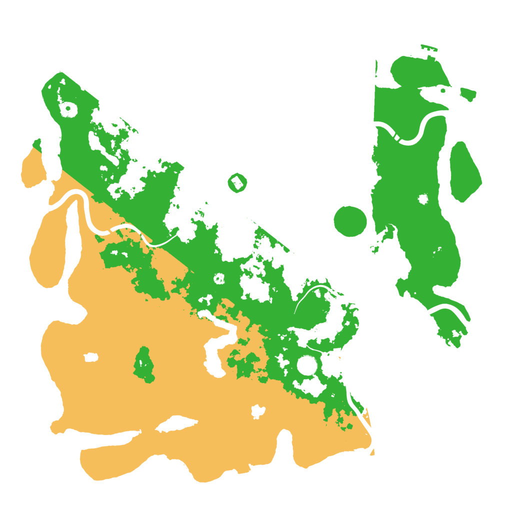 Biome Rust Map: Procedural Map, Size: 4500, Seed: 547776046