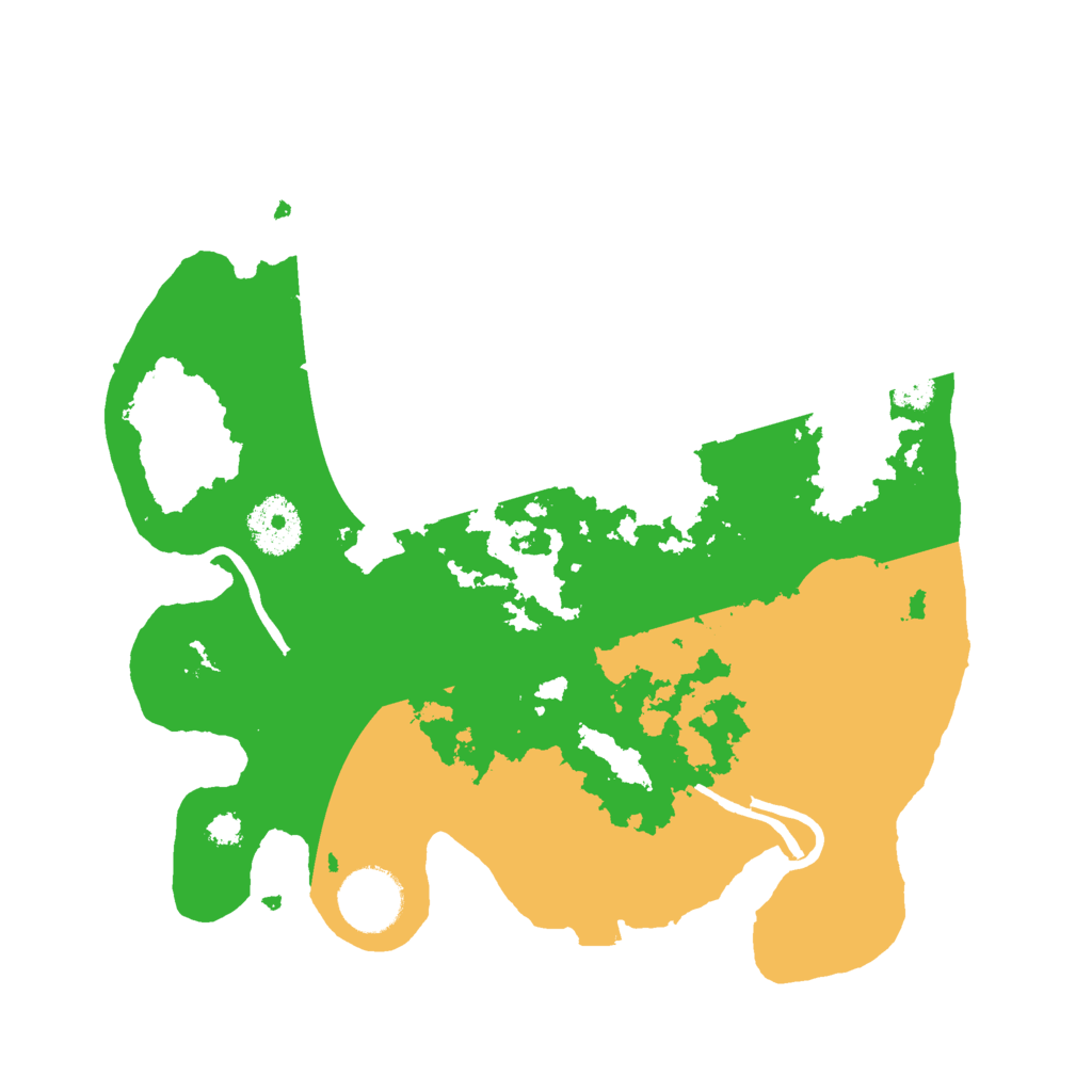 Biome Rust Map: Procedural Map, Size: 3000, Seed: 811695945