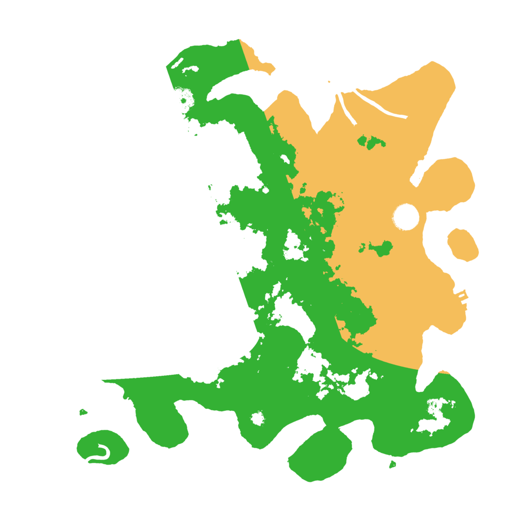 Biome Rust Map: Procedural Map, Size: 3500, Seed: 617569705
