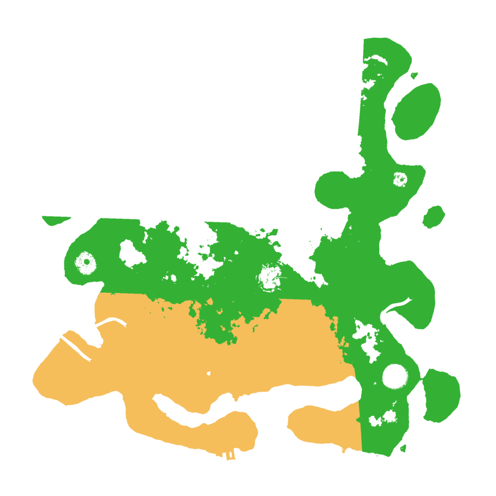 Biome Rust Map: Procedural Map, Size: 3500, Seed: 1363678878